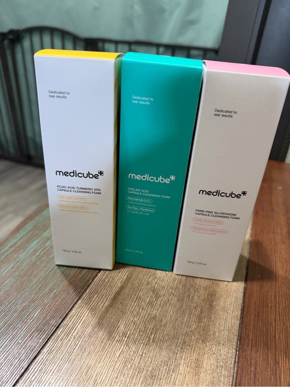 Medicube Trio Capsule Cleansing Foam – Yellow, Teal, Pink Variants